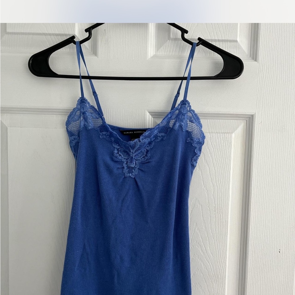 Banana Republic Blue Lace Cami
